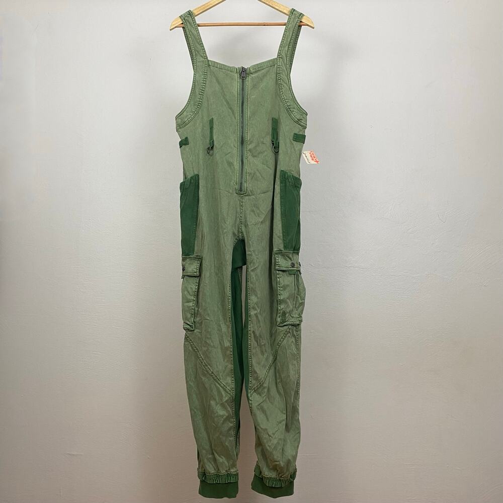 NWT FP Movement - Free People Fast Track Onesie - Sage - Small?